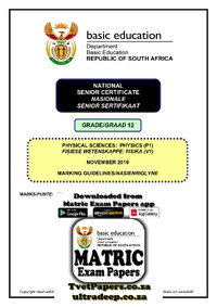 Physical Sciences P1 Nov 2019 Memo Afr & Eng.pdf